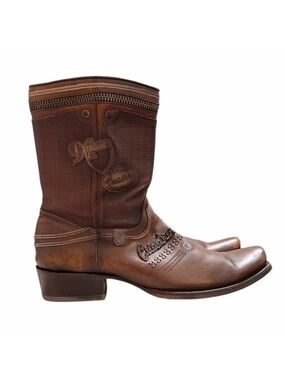 Cuadra Men's Brown Leather Western Boots Size 12